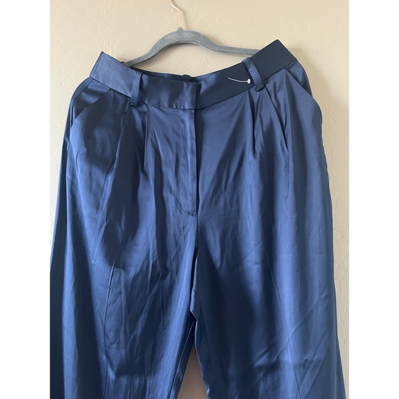 New Favorite Daughter Anthropologie Navy Pants Size 12 - Picture 5 of 9